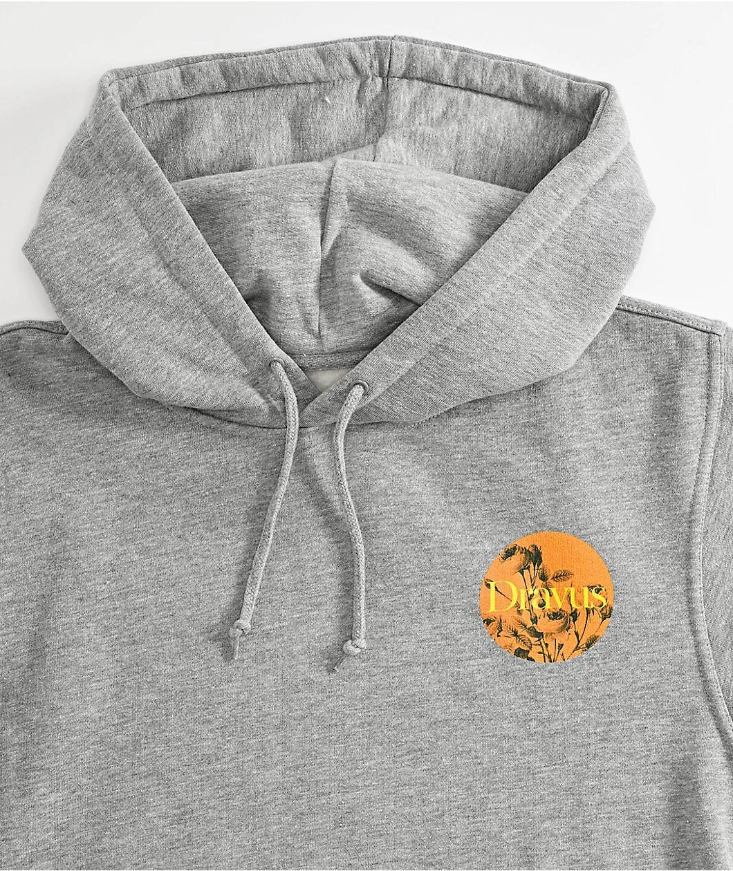 Dravus The Flower Grey Hoodie Product Image