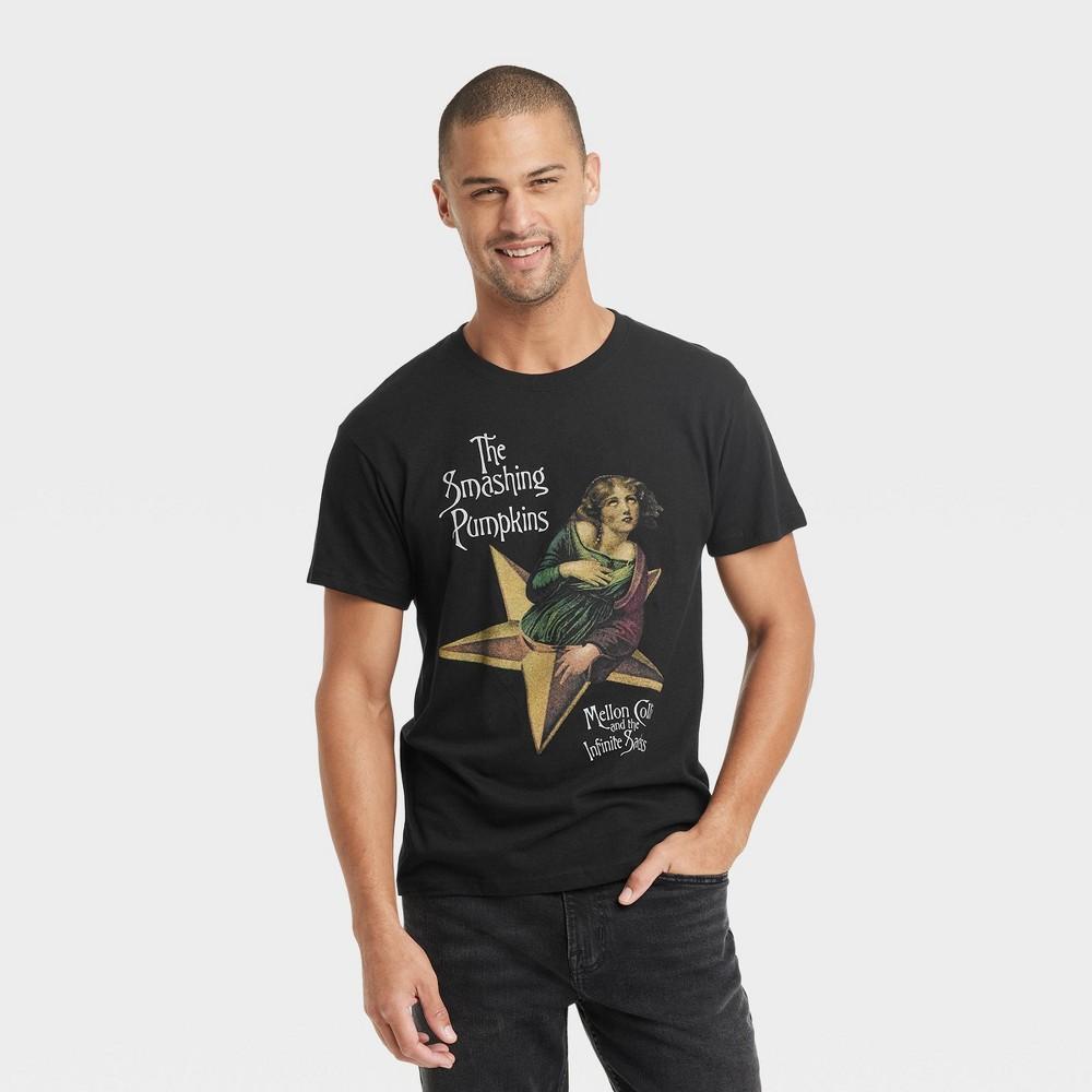 Mens Smashing Pumpkins Short Sleeve Graphic T-Shirt Product Image