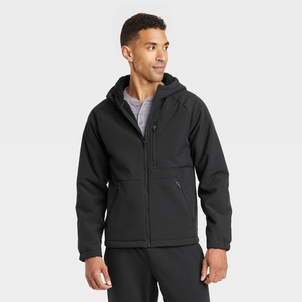 Mens High Pile Fleece Lined Jacket - All In Motion XXL Product Image