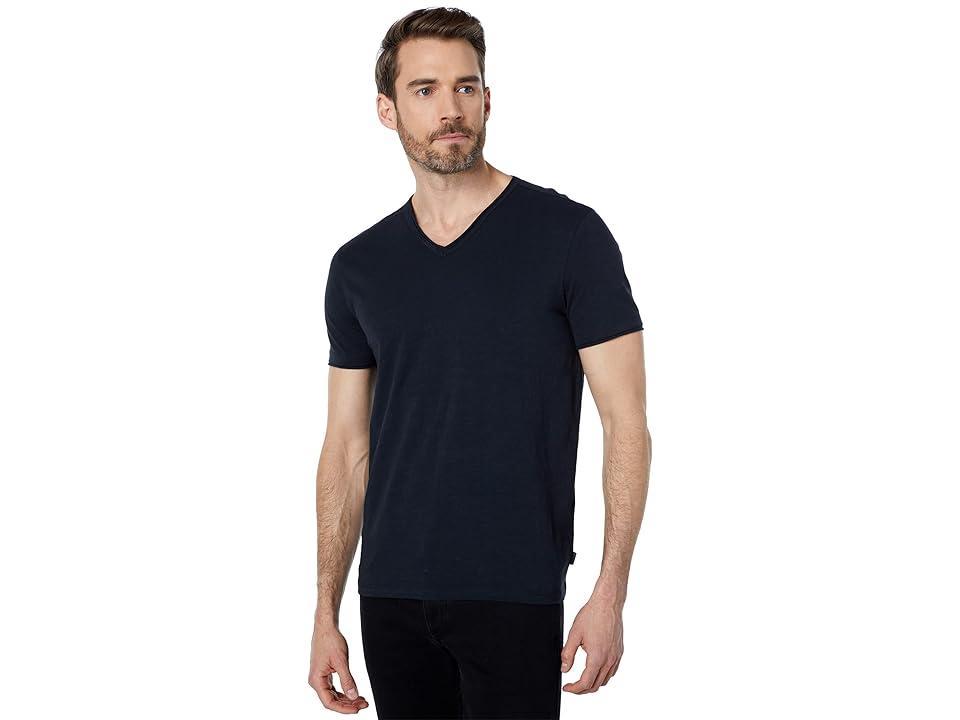 John Varvatos Star USA Slim Fit Slubbed V-Neck T-Shirt Product Image