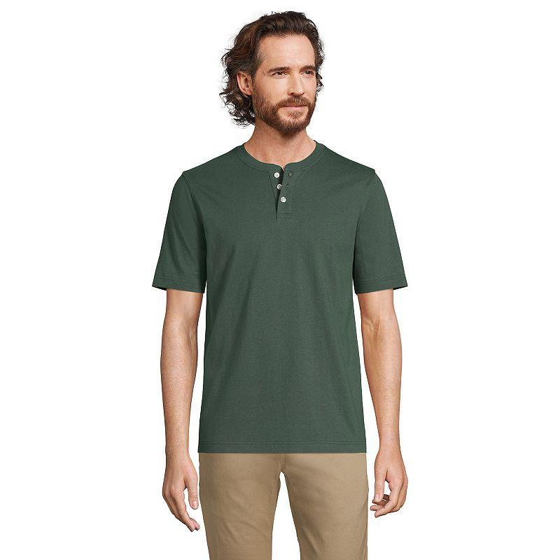 Mens Lands End Classic-Fit Super-T Henley Product Image