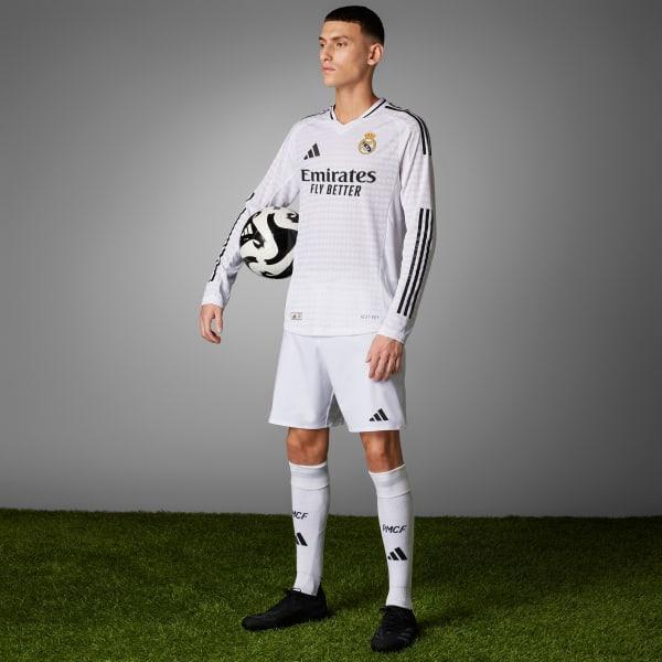 Real Madrid 24/25 Long Sleeve Home Authentic Jersey Product Image