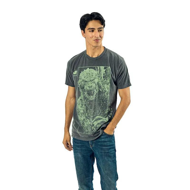 Mens Godzilla Oversized Godzilla Short Sleeve Graphic T-Shirt Product Image