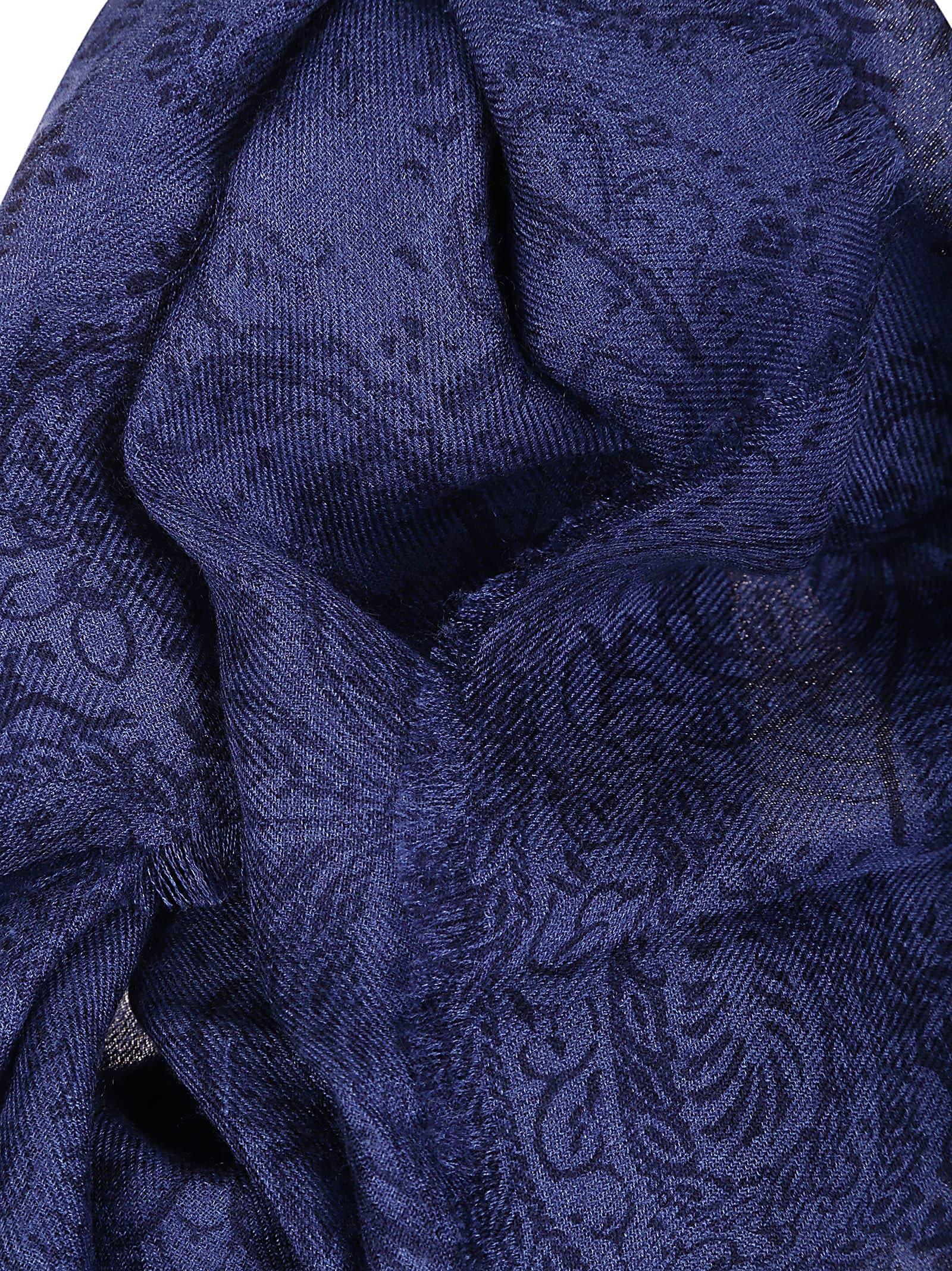 Shaal-nur Scarf In Blue Product Image