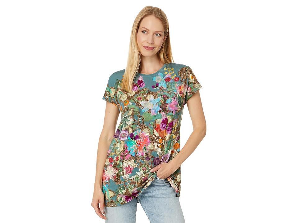 Johnny Was The Janie Favorite Dolman Sleeve Tunic- Nurto Mead (Nurto Meadows Print) Women's Clothing product image