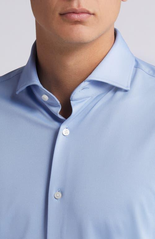 HUGO BOSS Boss Hank Slim Fit Stretch Dress Shirt In Light Pastel Blue Product Image