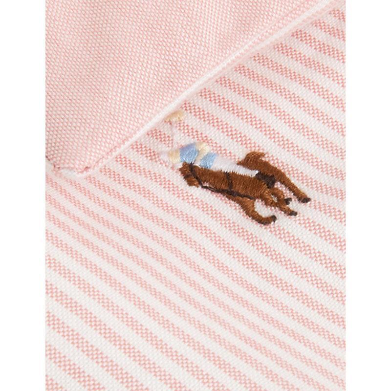 POLO RALPH LAUREN Ralph Lauren Home Rosette Oxford Logo-embroidered Striped Cotton Duvet Cover Product Image