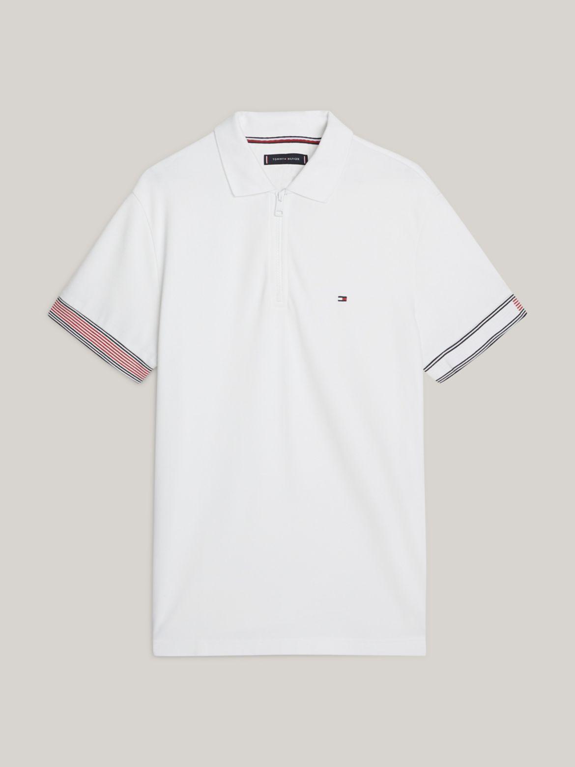 Tommy Hilfiger Men's Slim Fit Flag Tipped Polo Product Image