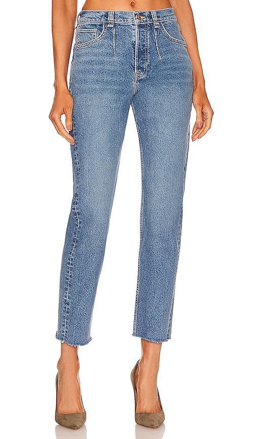 Free People x Care FP A New Day Mid Jean in Blue. Size 24, 25. Product Image