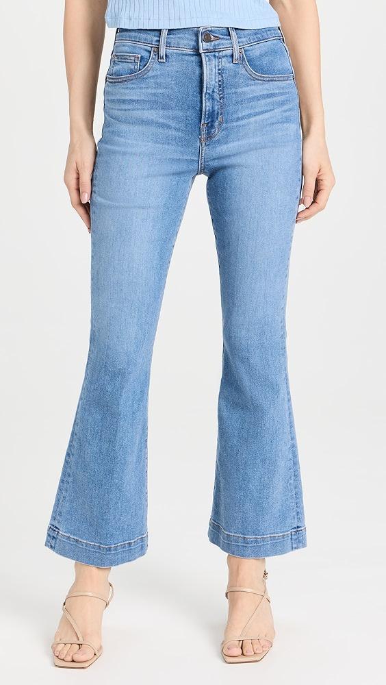 Veronica Beard Jean Carson Ankle Flare Jeans | Shopbop product image