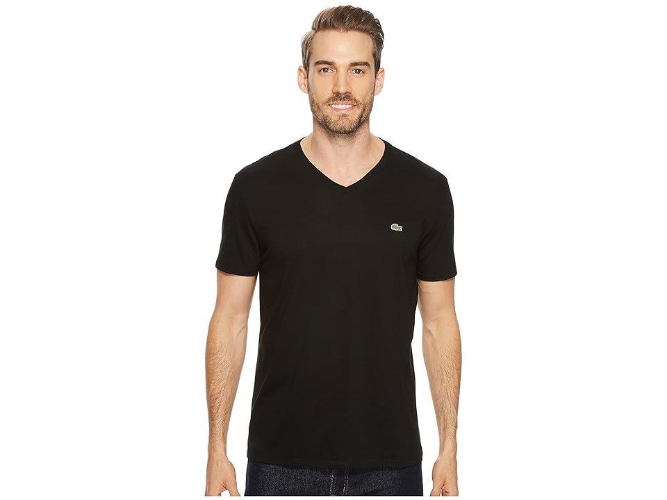 Lacoste V-Neck Pima Cotton Tee Product Image