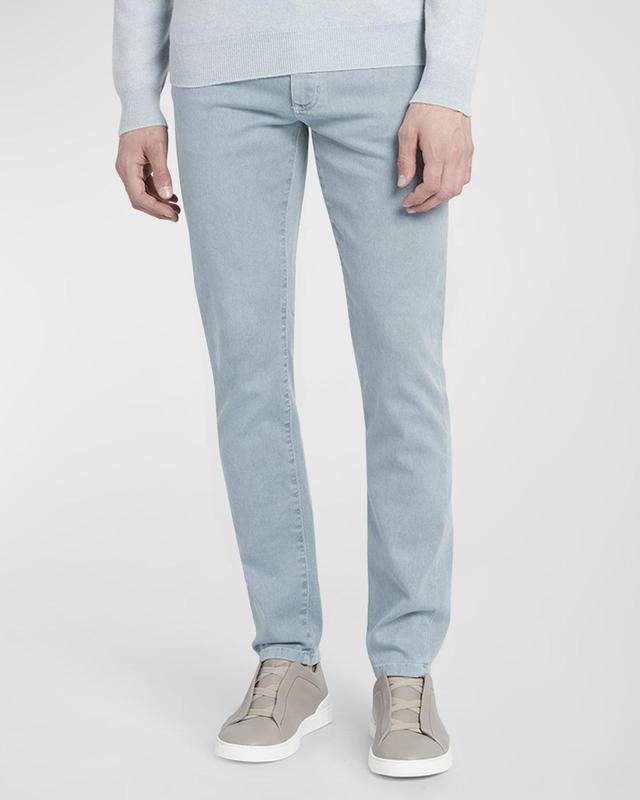 ZEGNA Garment Dyed City Fit Jeans Product Image