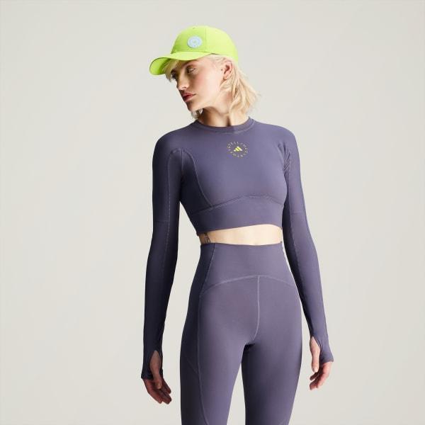 adidas by Stella McCartney TrueStrength Yoga Long Sleeve Crop Top Product Image