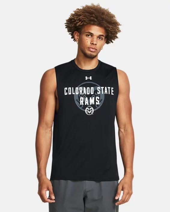 Mens UA Tech Collegiate Sleeveless Product Image