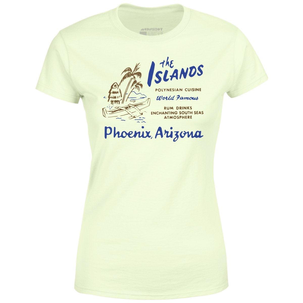 The Islands - Phoenix, AZ - Vintage Tiki Bar - Women's T-Shirt Female Product Image