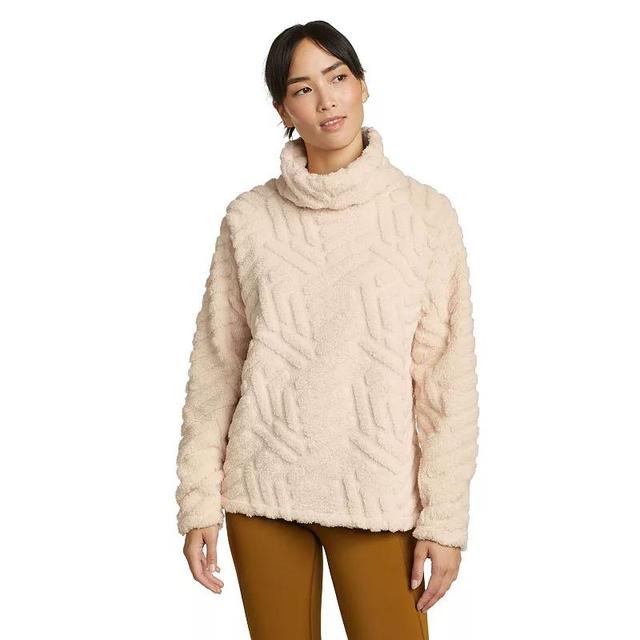 Womens Eddie Bauer Quest Plush Textured Fleece Pullover Product Image