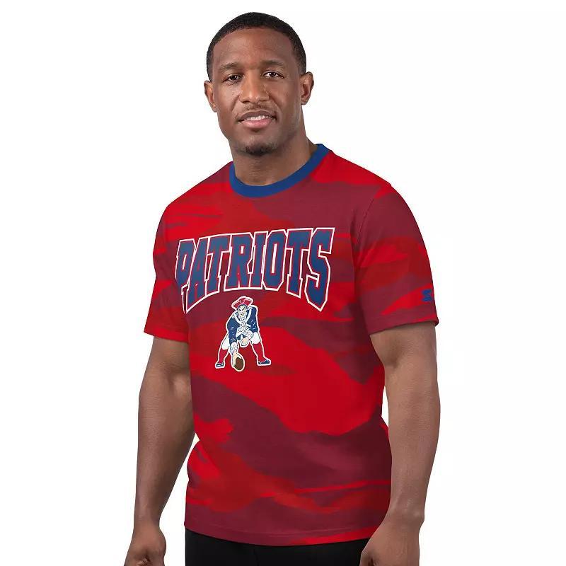 Mens Starter New England Patriots Thursday Night Gridiron Classics Vintage Logo T-Shirt Product Image