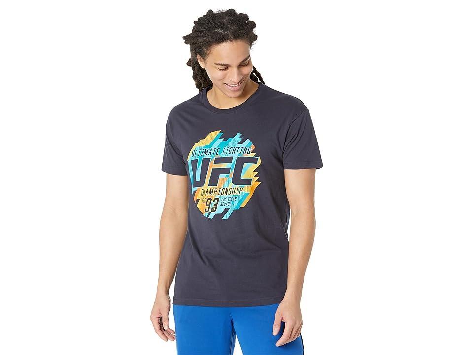 UFC Slant Colors Tee Men's Clothing Product Image