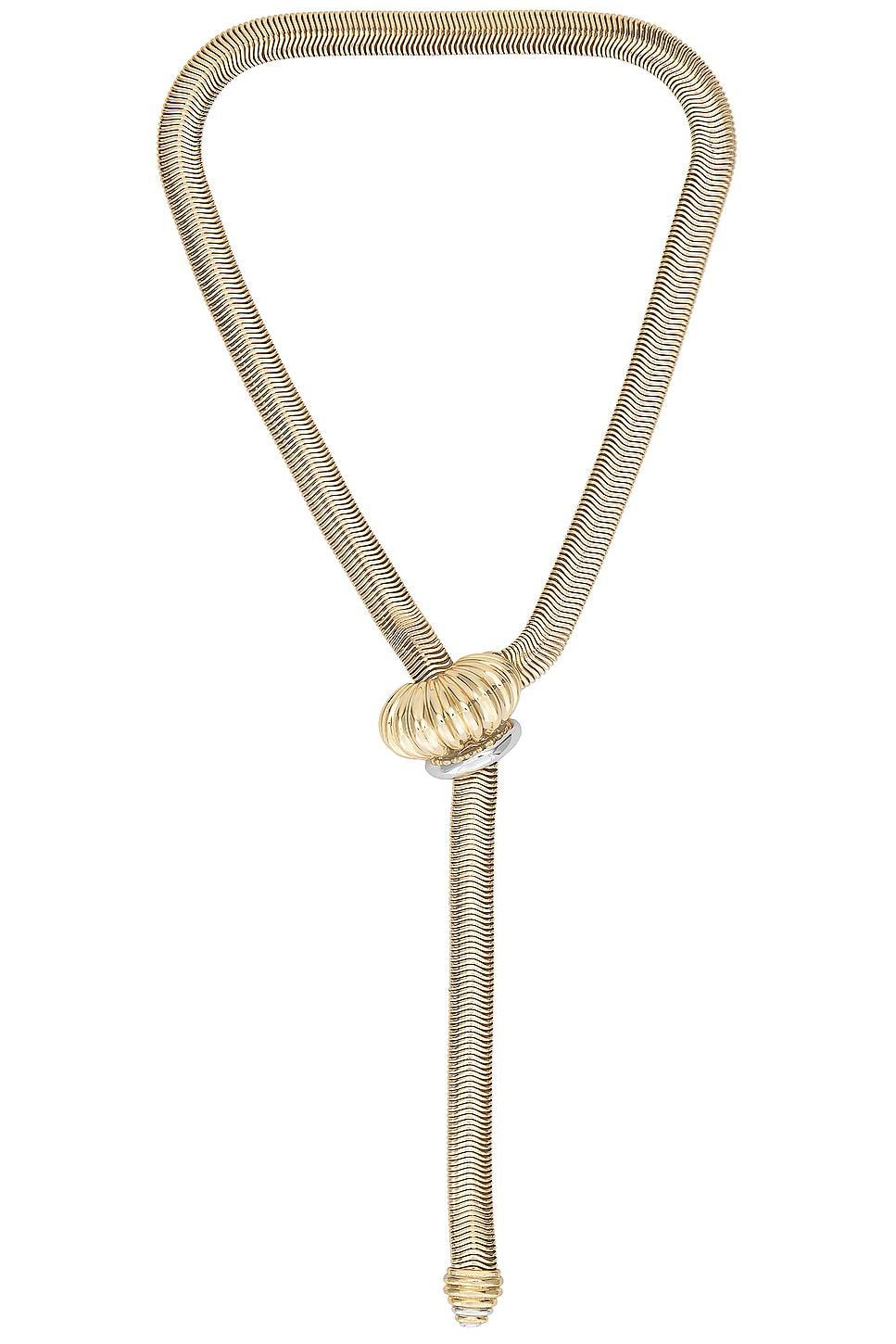 Demarson Lexi Necklace in Metallic Gold Product Image