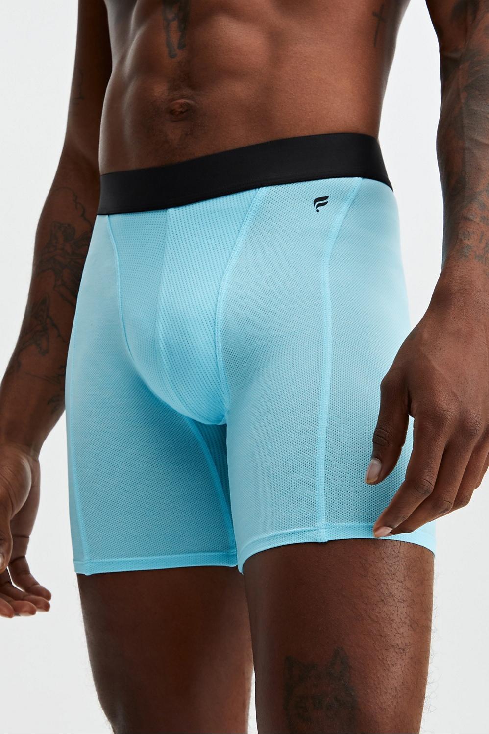 Fabletics Men The Blueprint Boxer Brief male Blue Sky Size XXL Product Image