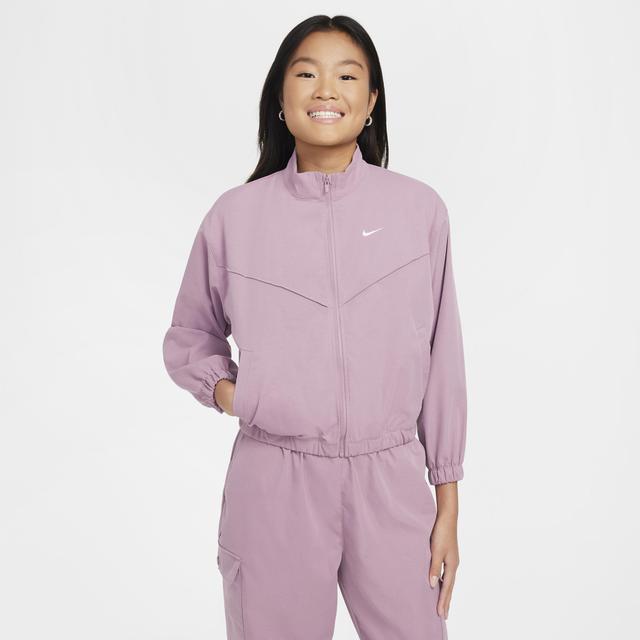 Women's Nike Sportswear Girls' Oversized Lightweight Jacket Product Image