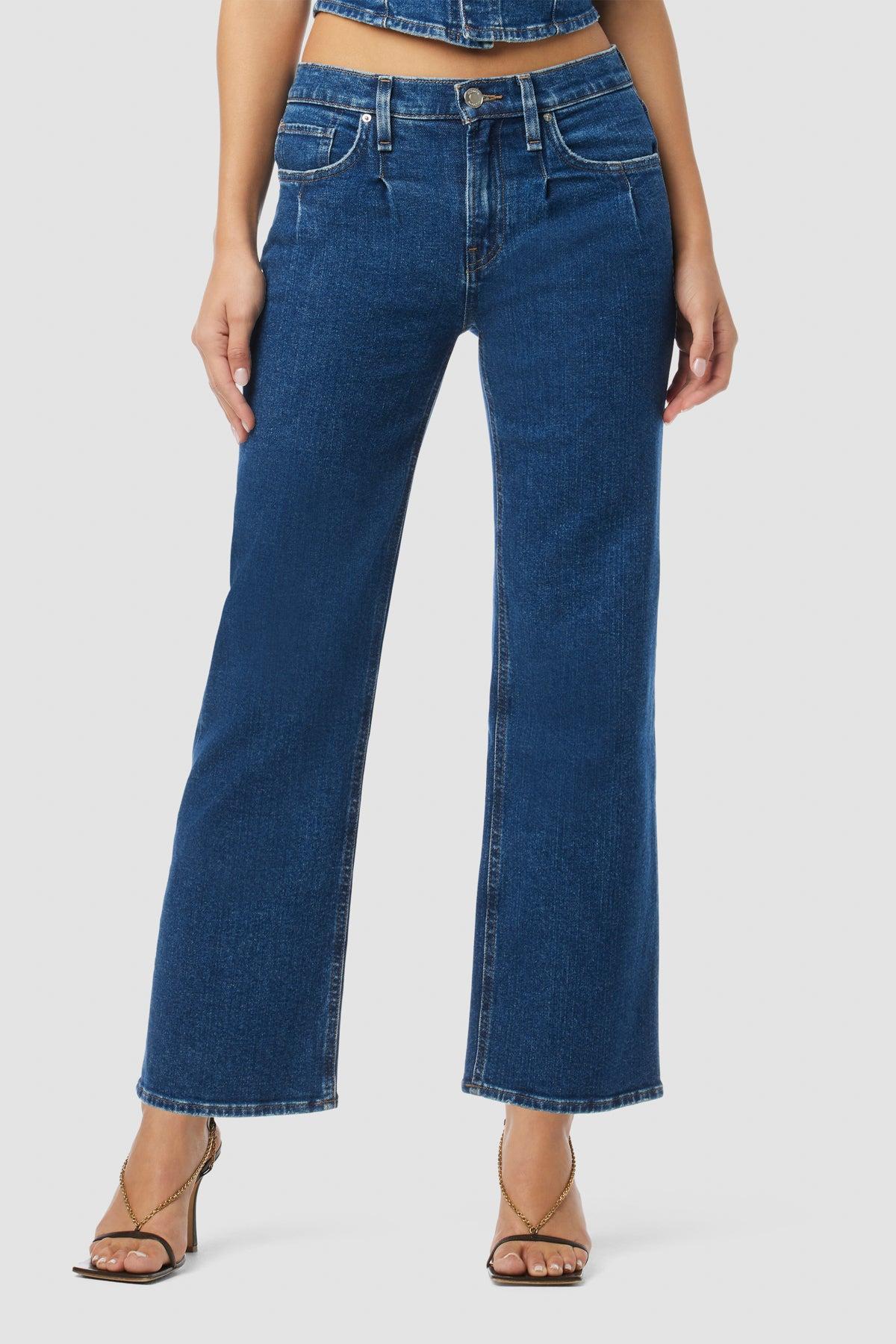 Rosie Pleated High-Rise Wide Leg Jean Female product image