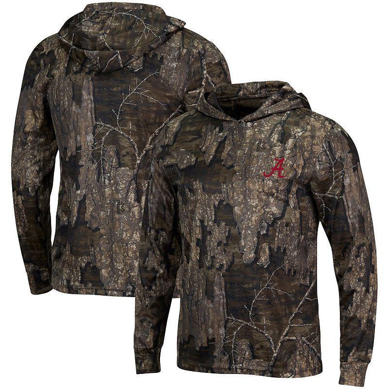 Mens Realtree Camo Alabama Crimson Tide Long Sleeve Hoodie T-shirt Product Image