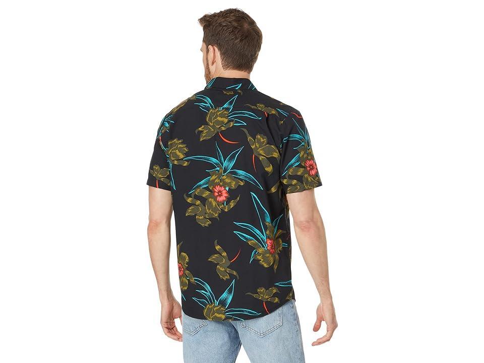 Volcom Island Time Short Sleeve Woven Combo) Men's Clothing Product Image