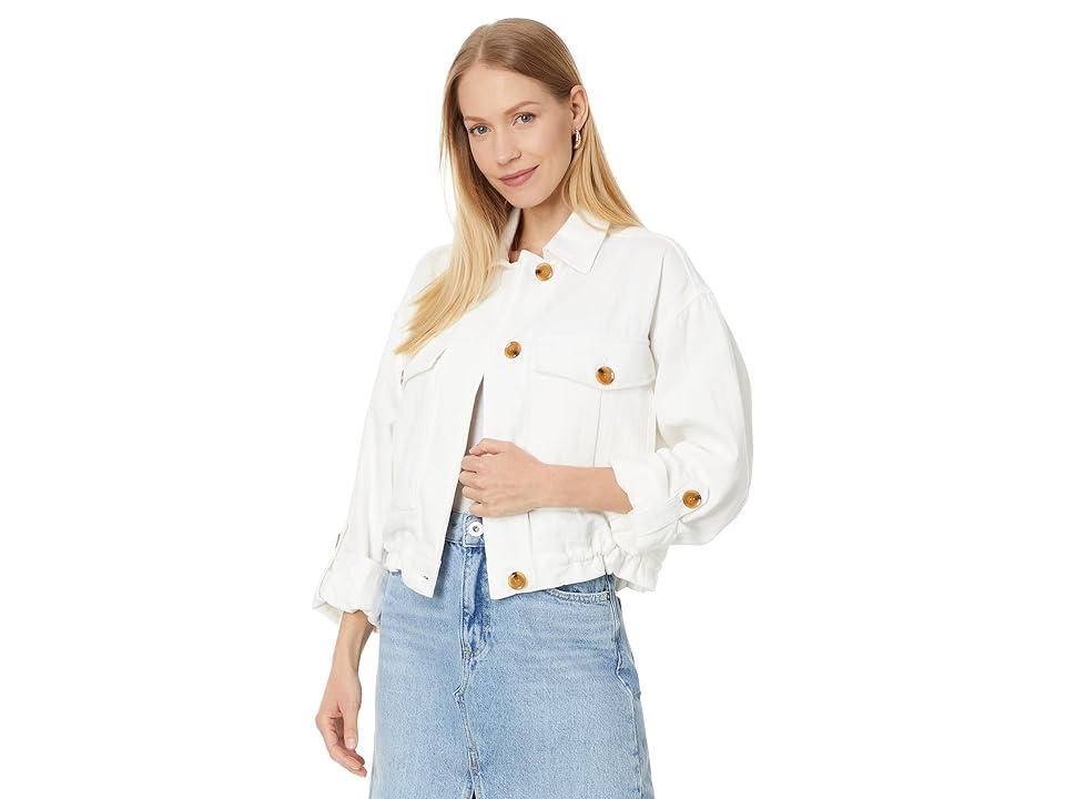 Blank NYC Great Catch (Ivory) Women's Jacket Product Image