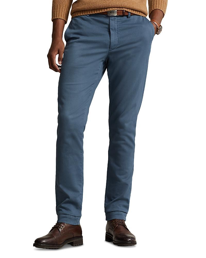 Mens Stretch Flat-Front Pants Product Image