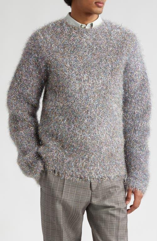Mens Shaggy Multicolor Lurex Sweater Product Image