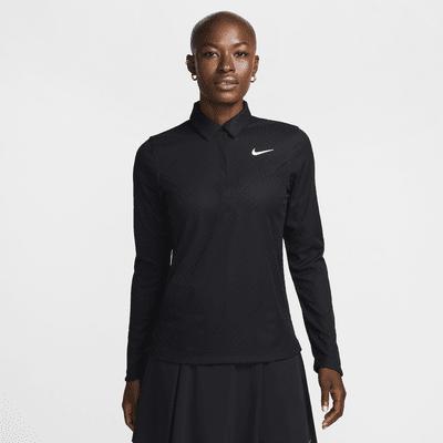 Nike Women's Tour Dri-FIT ADV Long-Sleeve Golf Polo Product Image