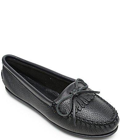 Minnetonka Deerskin Kilty Moccasins Product Image