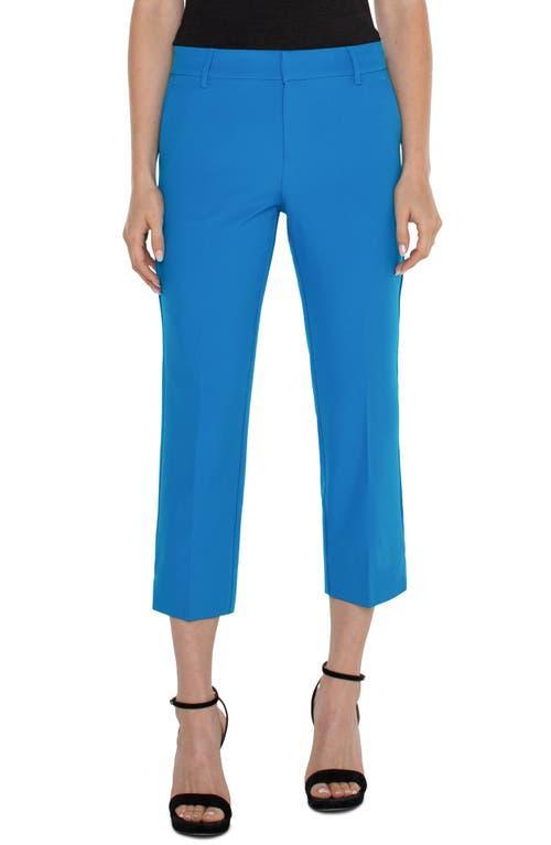 Liverpool Los Angeles Kelsey Luxe Stretch Mid Rise Crop Trouser with Slit (Diva ) Women's Casual Pants Product Image