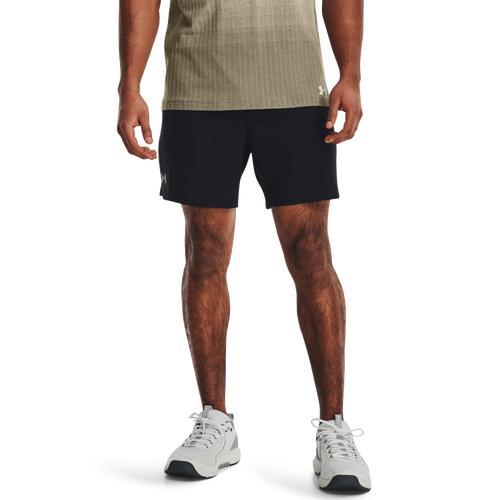 Under Armour Mens Under Armour Vanish Woven 6 Shorts - Mens Pitch Grey/Black Product Image