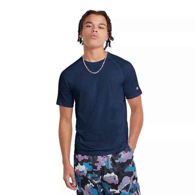 Mens Champion MVP Mesh Tee Athletic Blue Product Image