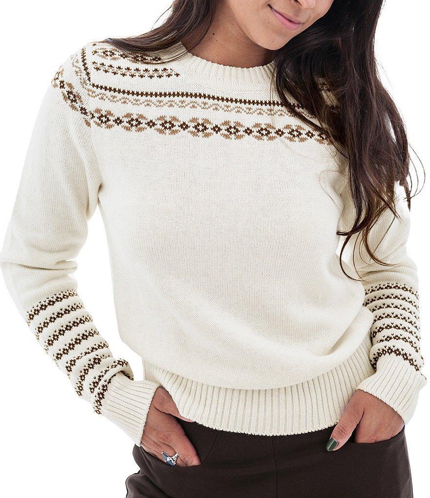 Aventura Liesel Fair Isle Crew Neck Sweater Product Image