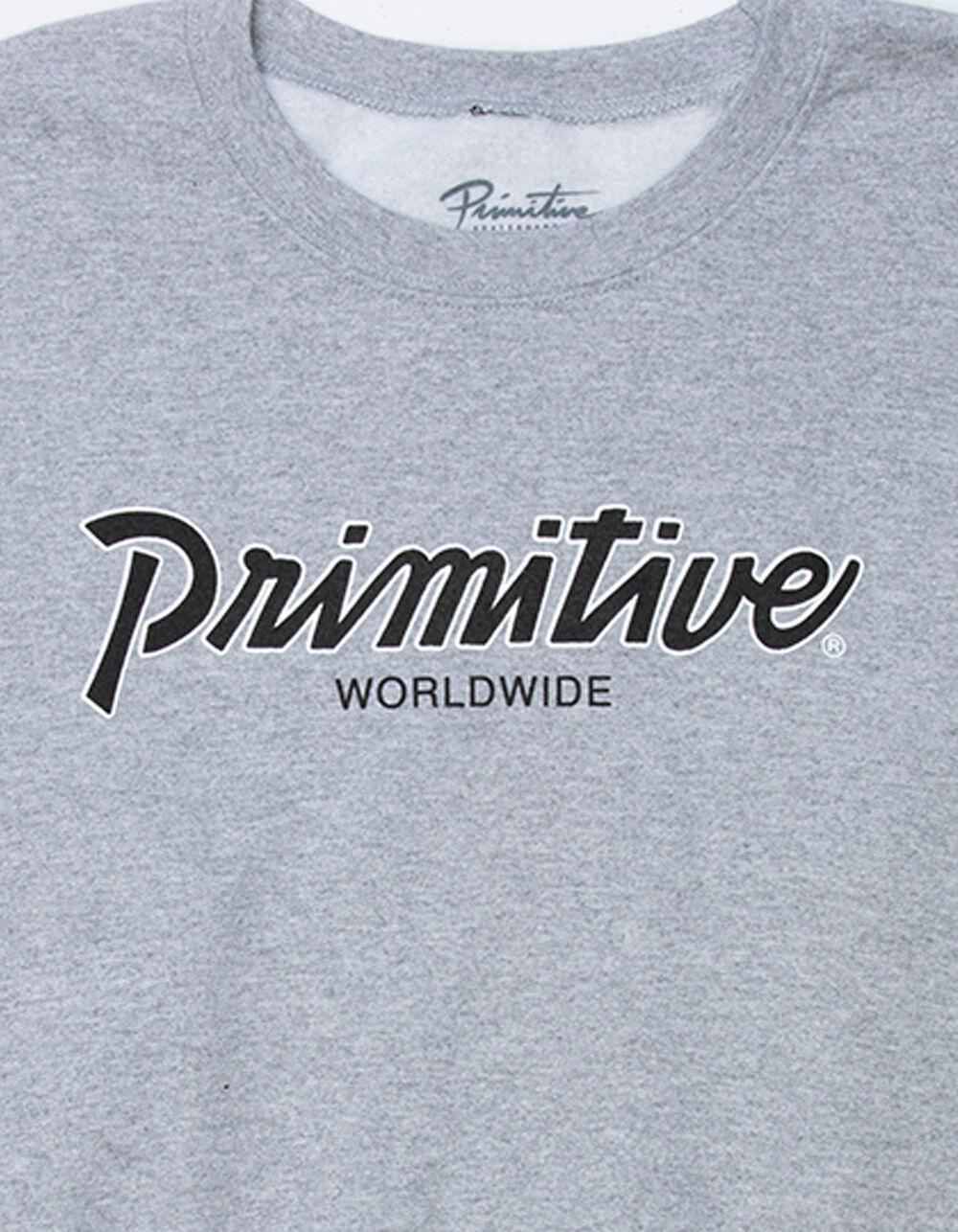 PRIMITIVE League Script Mens Crewneck Sweatshirt Product Image