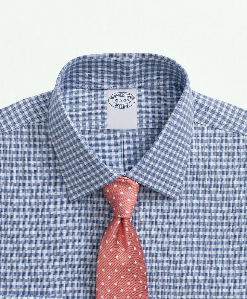 Brooks Brothers Explorer Collection Non-Iron Twill Ainsley Collar, Gingham Dress Shirt Product Image