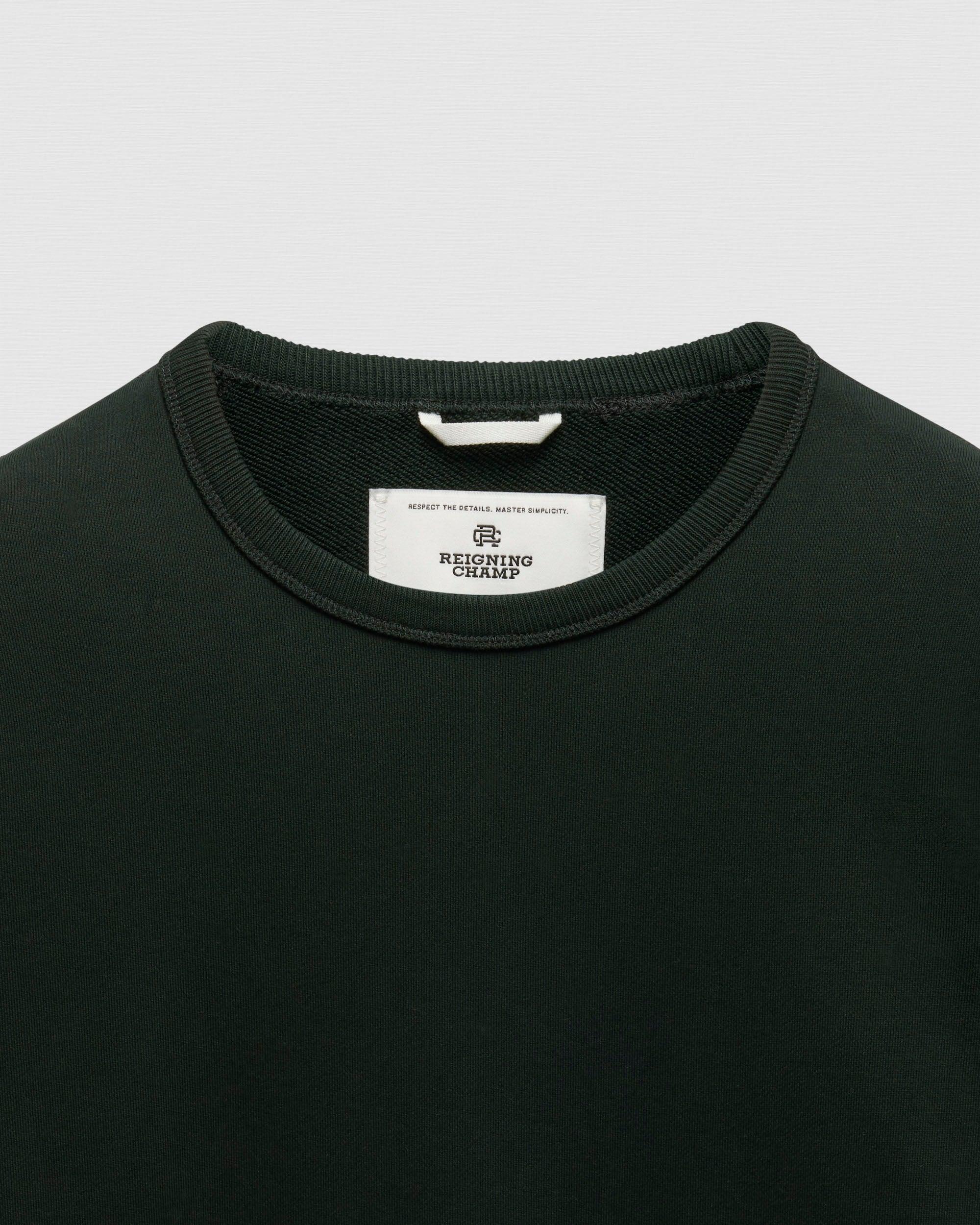 Midweight Terry Slim Crewneck Male Product Image