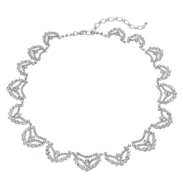 Vieste Occasion Nickel Free Collar Necklace, Womens, Silver Tone Product Image