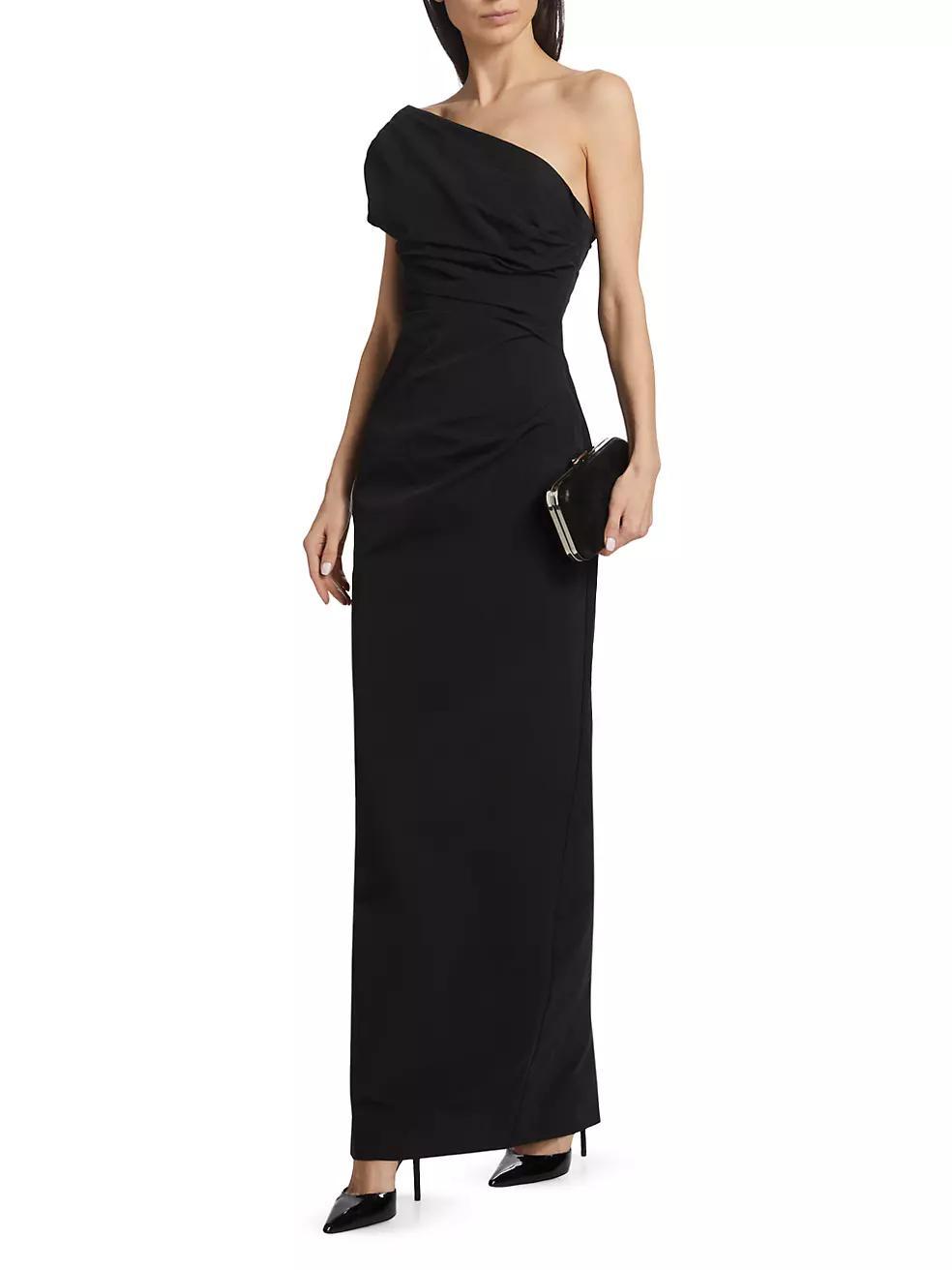 One-Shoulder Column Gown Product Image