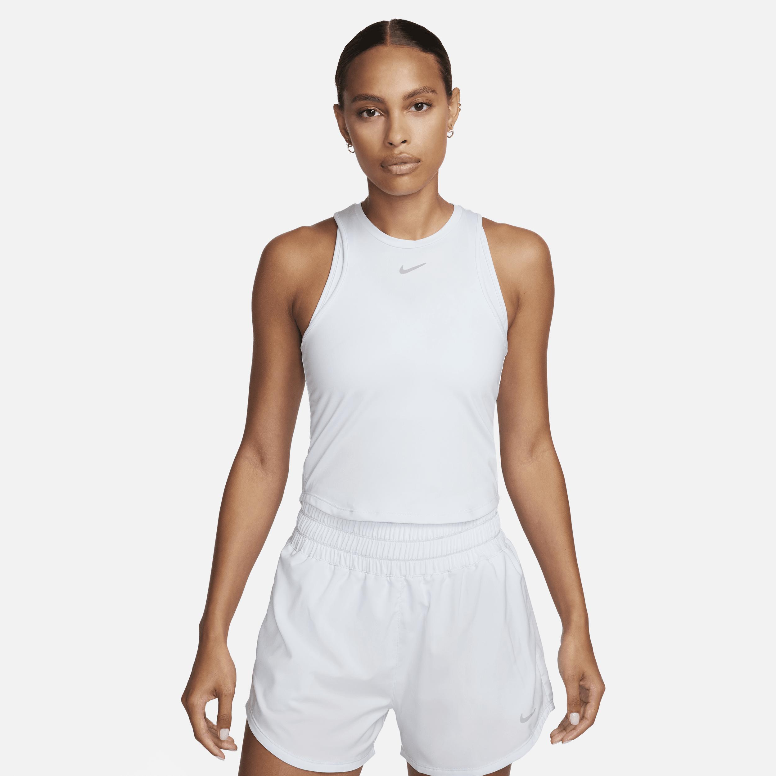 Nike Womens Dri-FIT One Luxe Cropped Tank Top Product Image