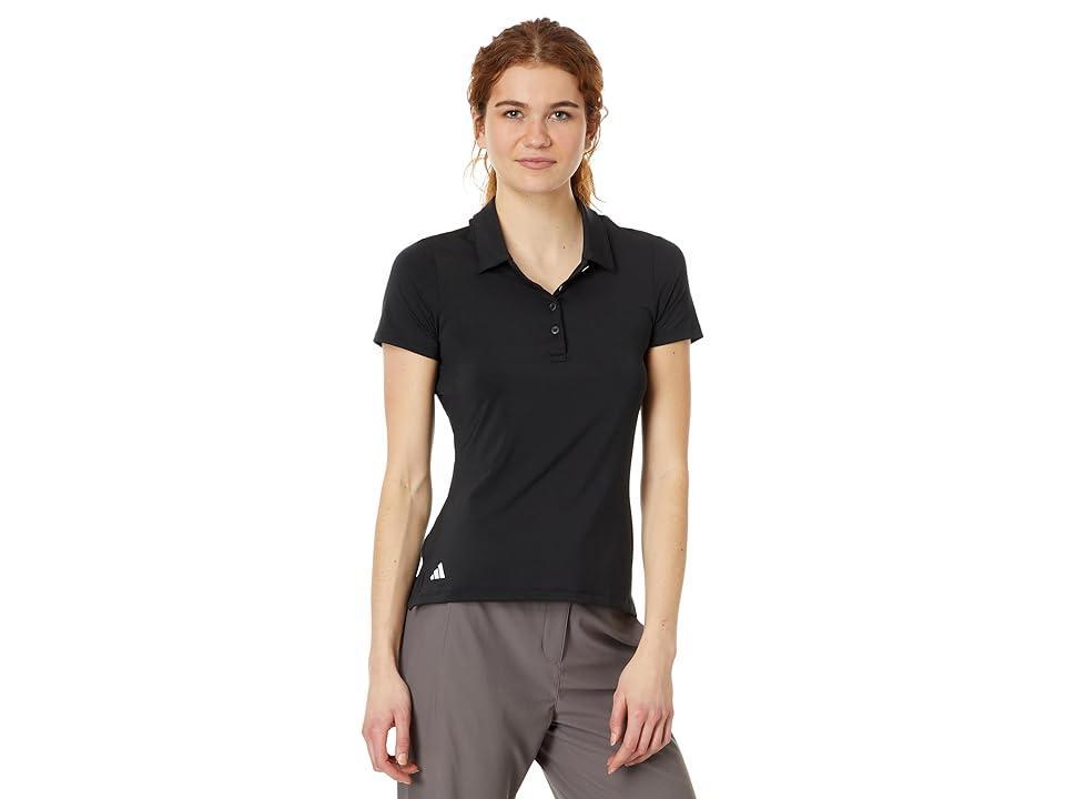 adidas Golf Ultimate365 Solid Sleeveless Golf Polo Shirt Women's Clothing Product Image