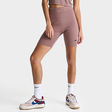 Womens Nike Sportswear Essential High-Waisted 8 Biker Shorts Product Image