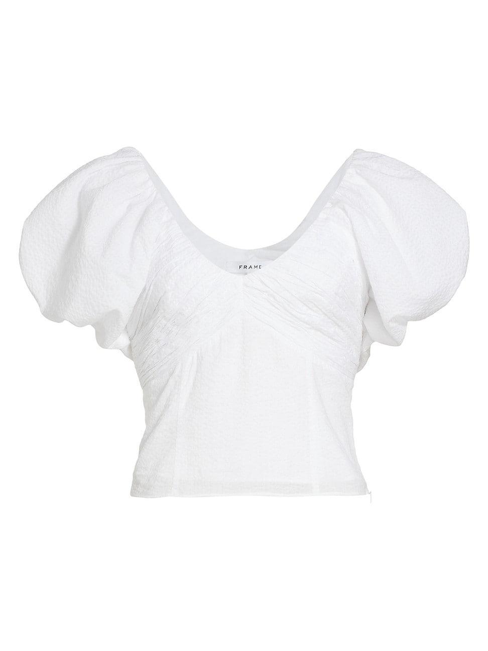 FRAME Puff Sleeve Top Product Image