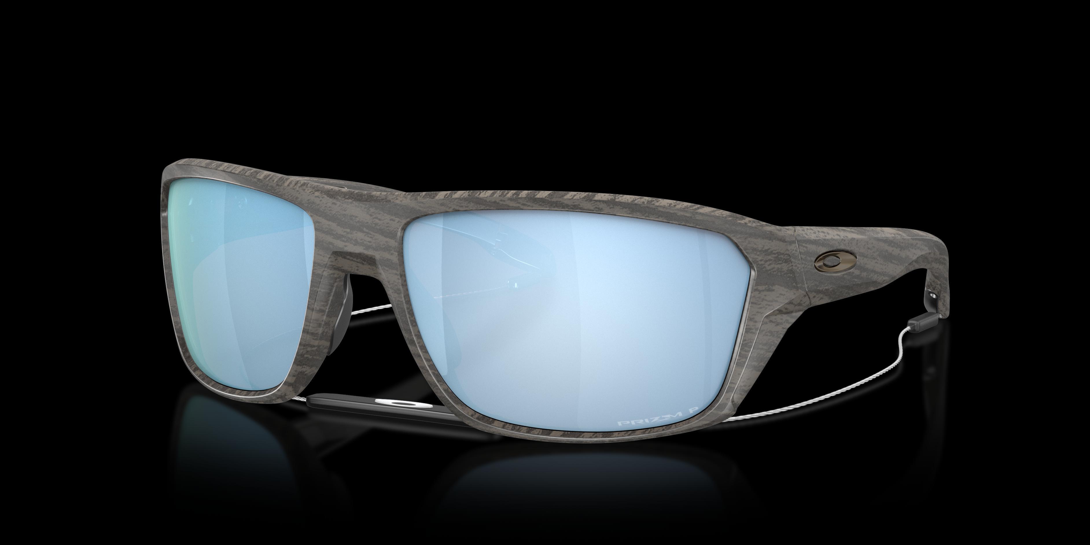 Oakley Split Shot Woodgrain Collection 64mm Polarized Oversize Sunglasses Product Image