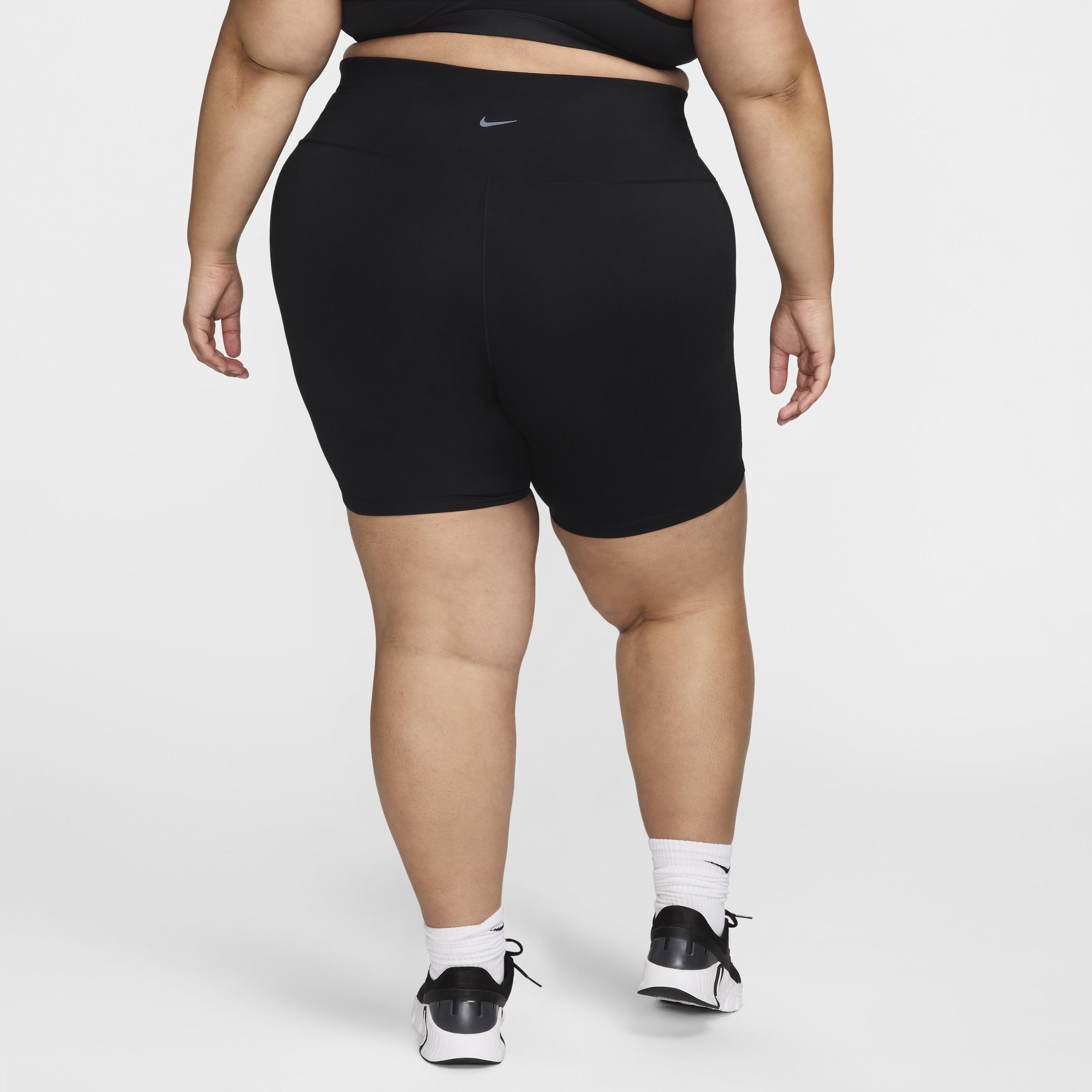 Nike Women's One High-Waisted 8" Biker Shorts with Pockets (Plus Size) Product Image