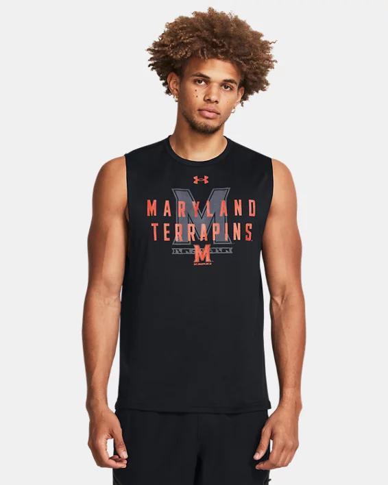 Mens UA Tech Collegiate Sleeveless Product Image