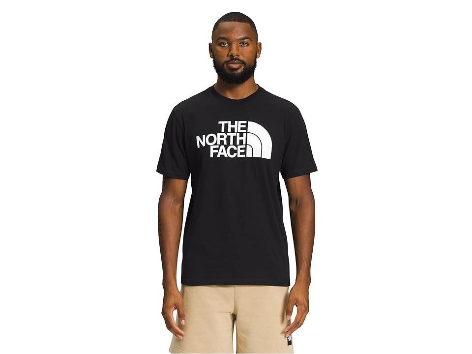 The North Face Big Tall Short Sleeve Half Dome Tee (TNF /TNF White) Men's Clothing Product Image